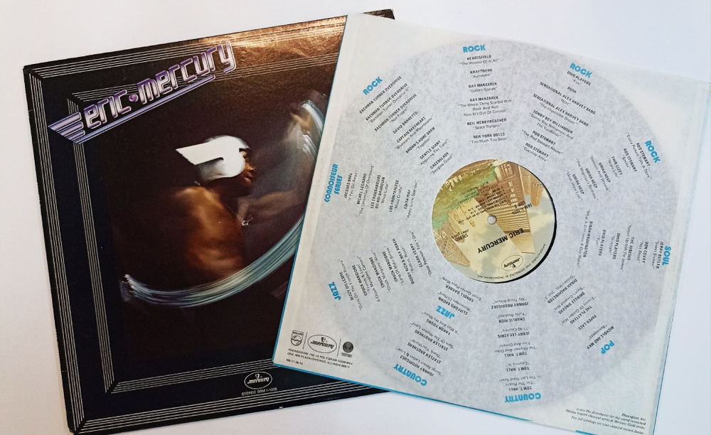Винтажная виниловая пластинка LP Eric Mercury (USA 1975)