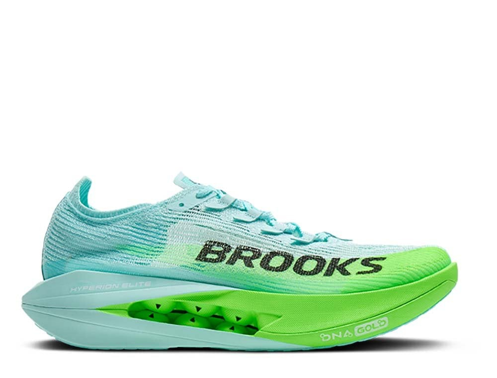 Кроссовки для бега мужские Brooks Hyperion Elite 5 M Голубо-зеленые