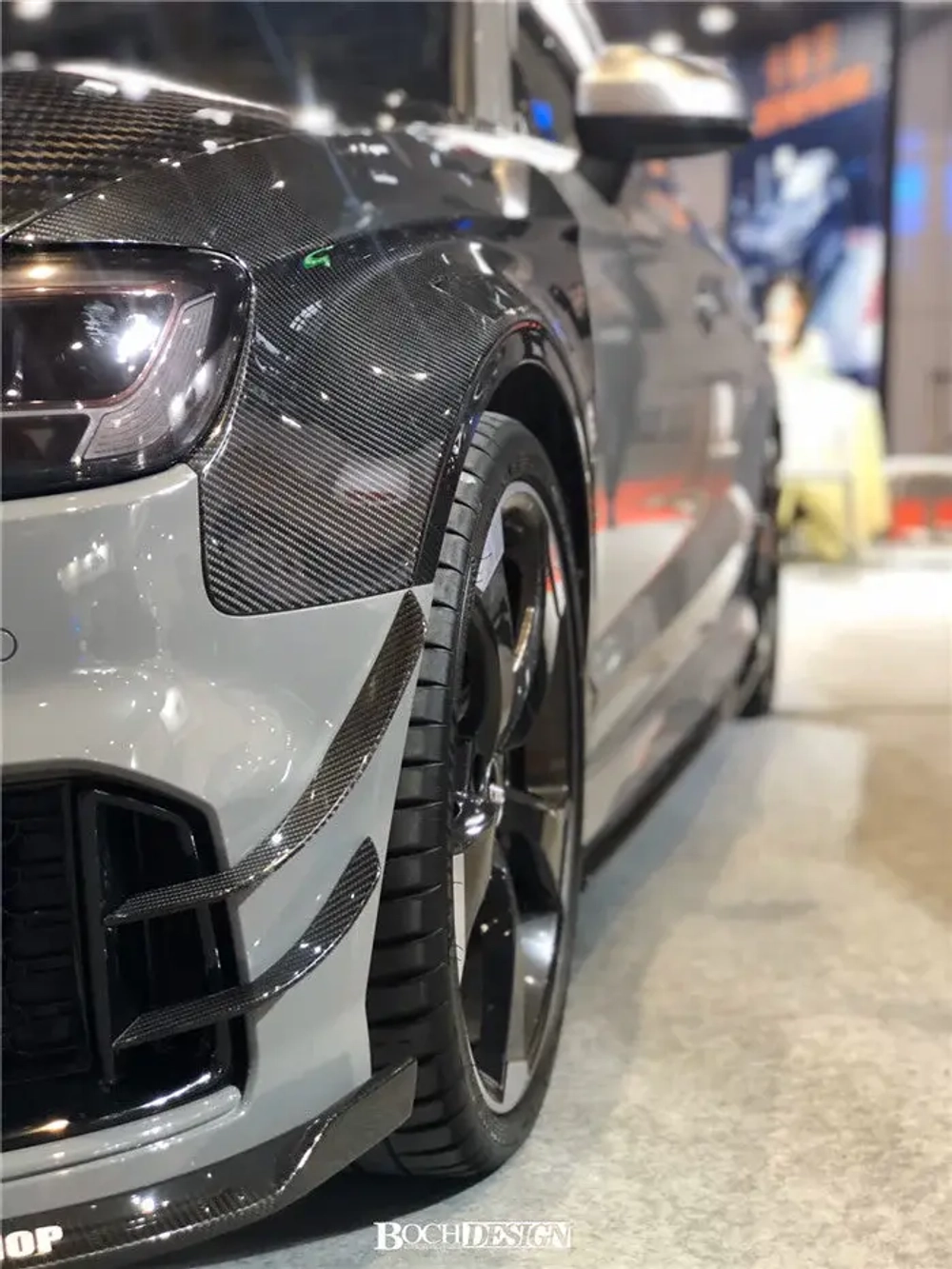 Карбоновые канарды для AUDI RS3 2018-2020 Ауди