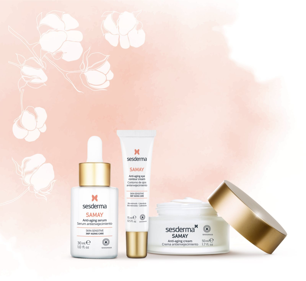 Sesderma Samay Anti-Aging Eye Contour Cream - крем для глаз против морщин, который уменьшает темные круги и отечность /   15  ml  / GTIN 8429979446978