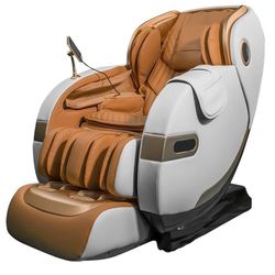 Массажное кресло iMassage Inspiration 2 коричневое, бежевое голубое