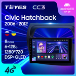 Teyes CC3 9" для Honda Civic Hatchback 2006-2012 (прав)