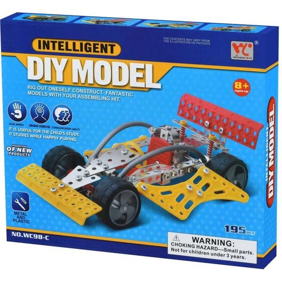 Конструктор металлический Same Toy Inteligent DIY Model 195 эл. WC98CUt