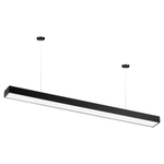 Светильник LED ЭРА Geometria SPO-115-B-40K-036 Block 36Вт 4000K 3200Лм IP40 1200*100*40 черный подвесной драйвер внутри