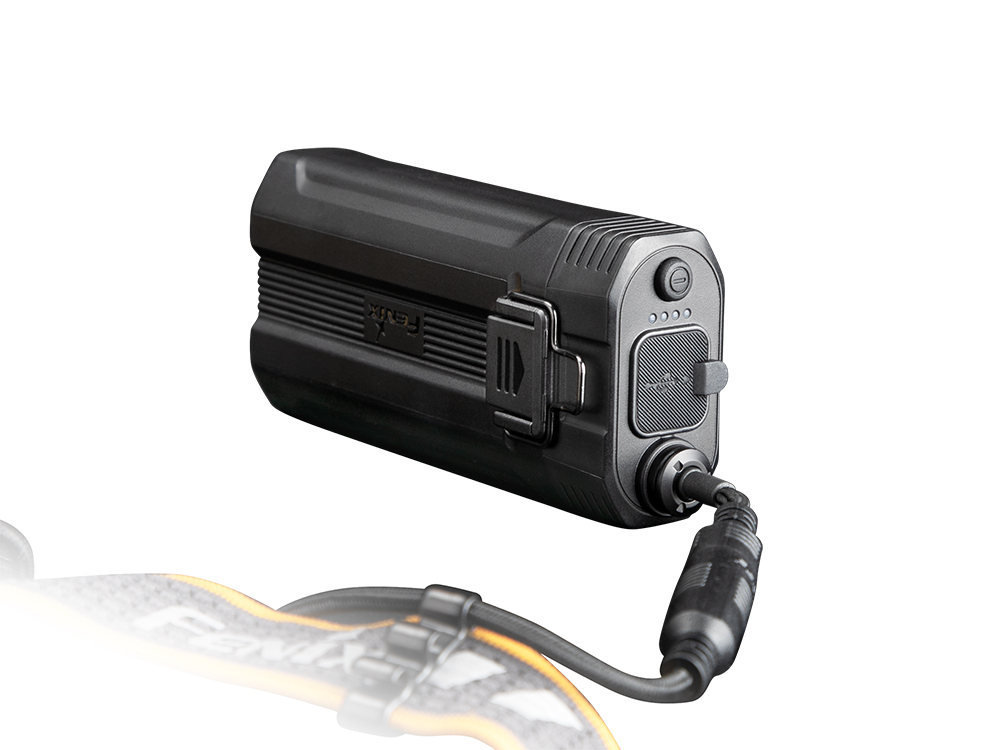 Фонарь светодиодный налобный Fenix HP30R V2.0, 2000 лм, черный