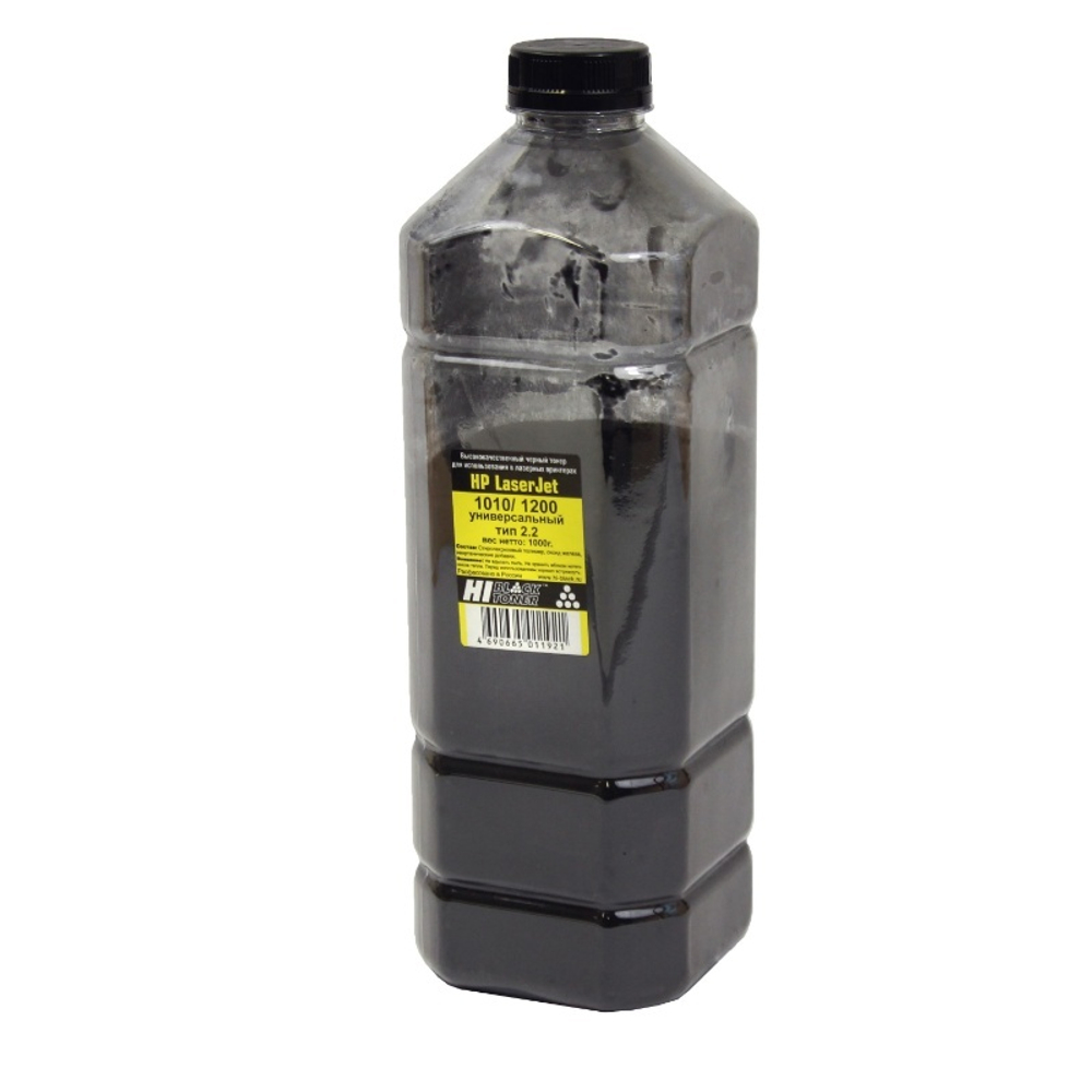Тонер Hi-Black Универсальный для HP LaserJet 1010/1200, Тип 2.2, Black, 1 кг.