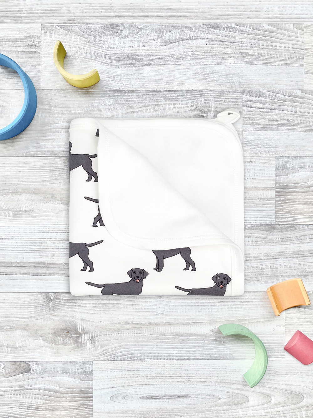 Двусторонний плед Mjölk Собачки NEW