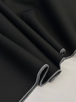 Курточно-плащевая шерсть с хлопком и шелком Gucci темно-синяя