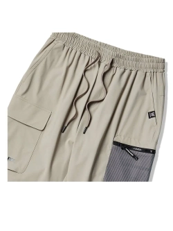 Брюки-карго с сетчатым карманом