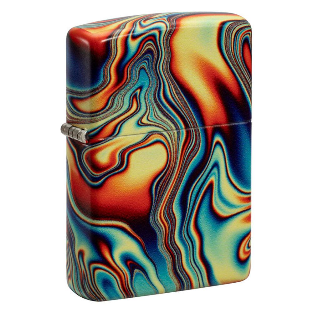 Зажигалка Zippo Swirl с покрытием Glow In The Dark Green (48612)