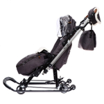 Коляска комбинированная «Joy every day» серый с кроликами (арт. J1/1)