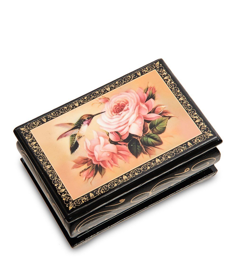 Народные промыслы ШК-11/10-E Шкатулка в технике декупаж (6х9х4)