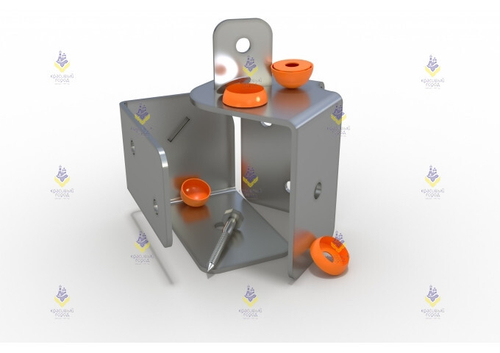 Кронштейн стропил угловой 100х100