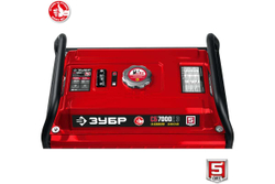 Бензиновый генератор с электростартером ЗУБР 7000 Вт, СБ-7000Е-3