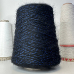 GAYNOR - Lineapiu; 28% вспушенный меринос, 18% люрекс, 36% п/а, 18% п/с; 400м/100гр; col.205154, цвет: черно-синий; S501