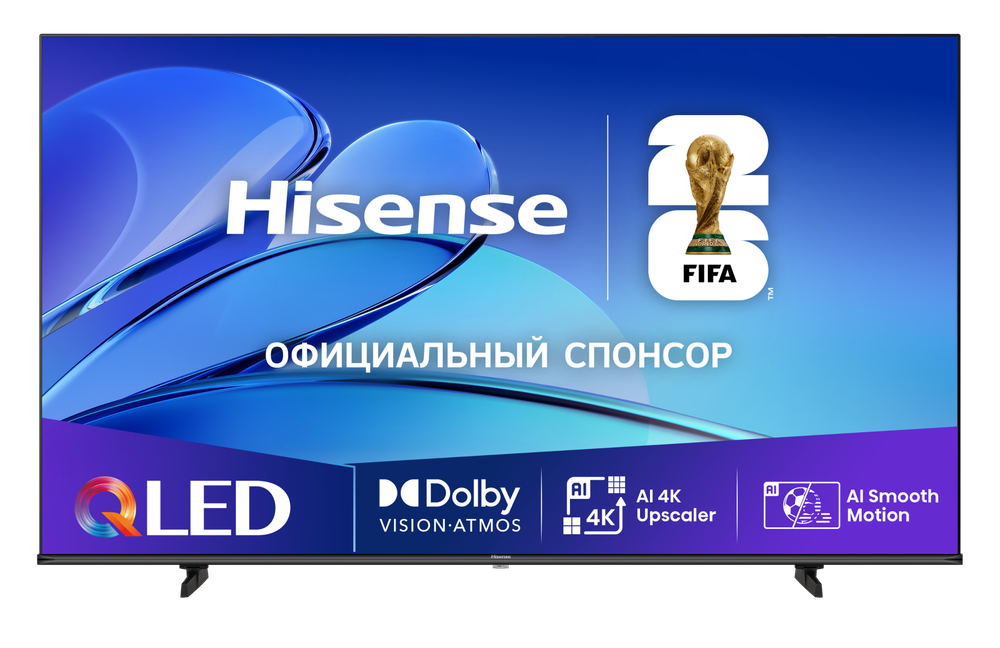 ЖК телевизор Hisense 55E7Q(QLED,UHD Smart,frameless)