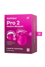 Вакуум-волновой стимулятор клитора Satisfyer Pro 2 Modern Blossom 6,6 см
