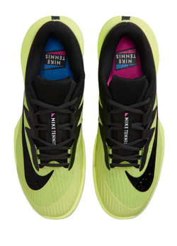 Женские Кроссовки теннисные Nike Zoom Vapor Pro 3 Premium - light lemon twist/blue ribbon heather/laser fuchsia/black