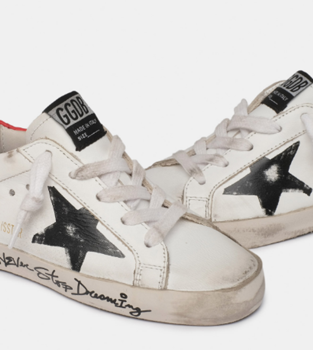 Кеды Детские GOLDEN GOOSE hand-decorated foxing