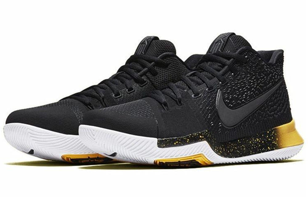 Кроссовки Nike Kyrie 3 Black Yellow