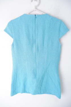 Блузка Bizzarro голубая с коротким рукавом 40 размер