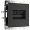 Розетка RJ45 Werkel двойная черная матовая 25909