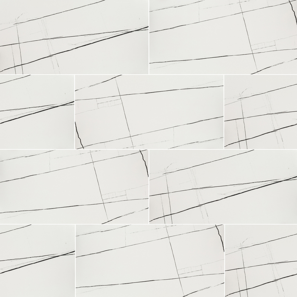 Керамогранит Lavelly Marble Accent белый матовый 1200х600х8,5 мм (2 шт.=1,44 кв.м)