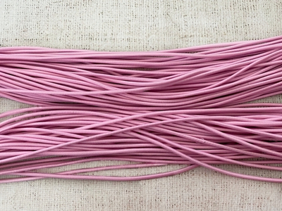 Резинка шляпная, d 3 мм, розовый