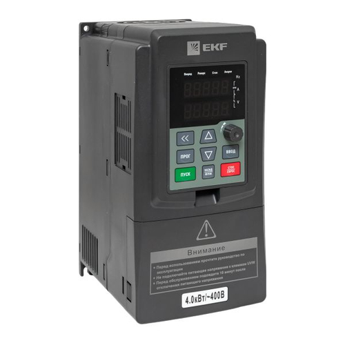 Преобразователь частоты 4/5,5кВт 3x400В VECTOR-100 EKF PROxima