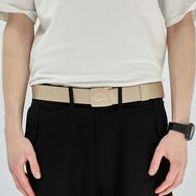 Ремень ANTEATER Helper LOGO пластик, бежевый