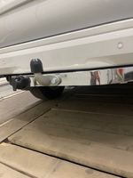 ТСУ для Toyota Land Cruiser Prado 120/150, 2002- (кроме комплектации Black Onyx), шар F, с нерж. накладкой, 1500/75 кг.  F.5714.002