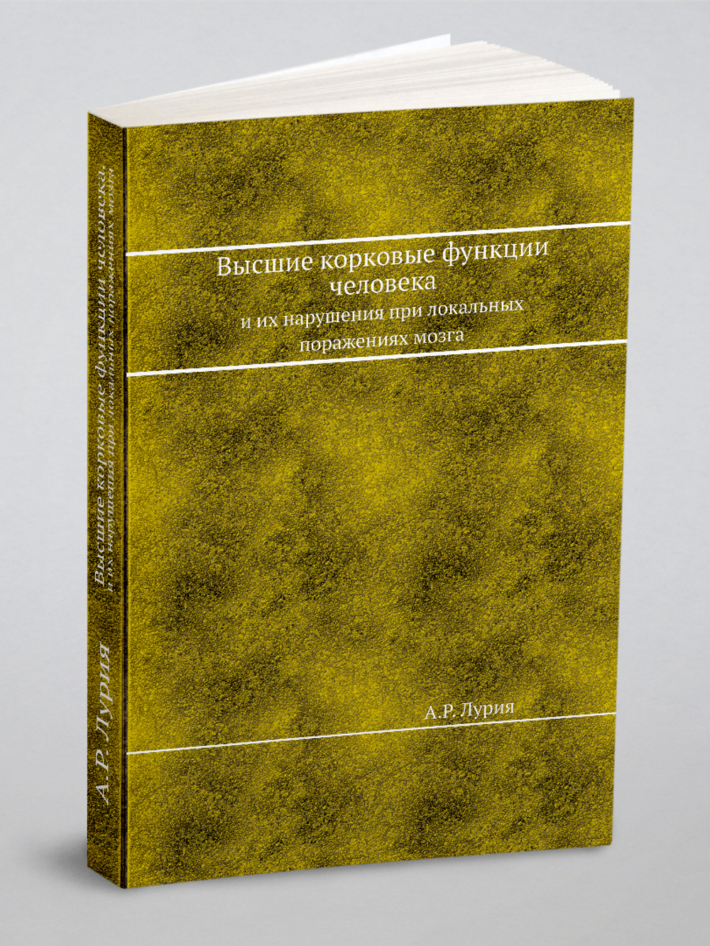 Высшие корковые функции человека. и их нарушения при локальных поражениях мозга | А.Р. Лурия