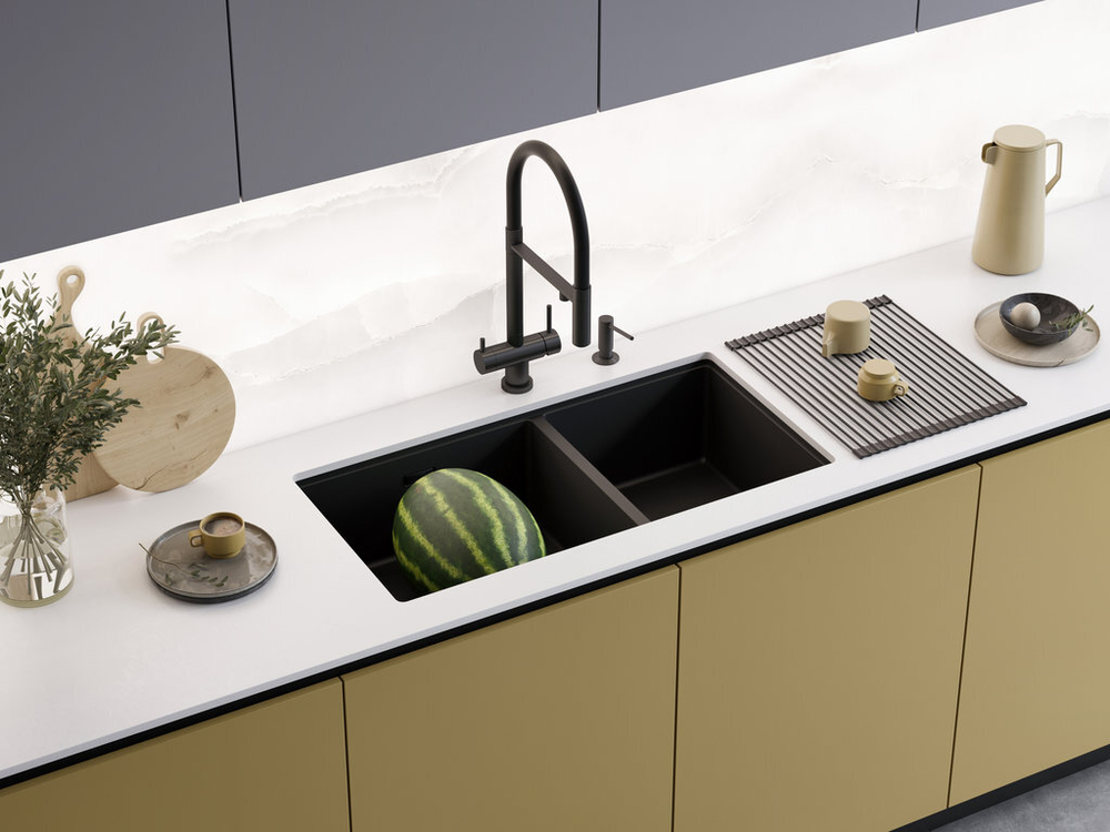 Мойка Omoikiri Taki 85-2-LB-U/IF Side-IN нерж. сталь | Нержавеющая сталь