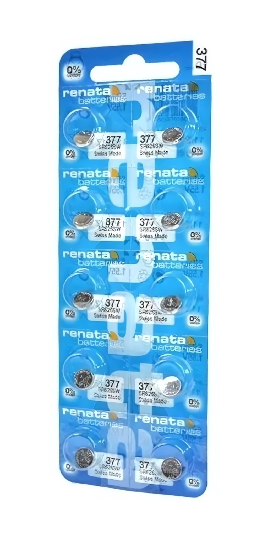 Элемент питания Renata 377/SR626SW Box10 (комплект 10 шт)