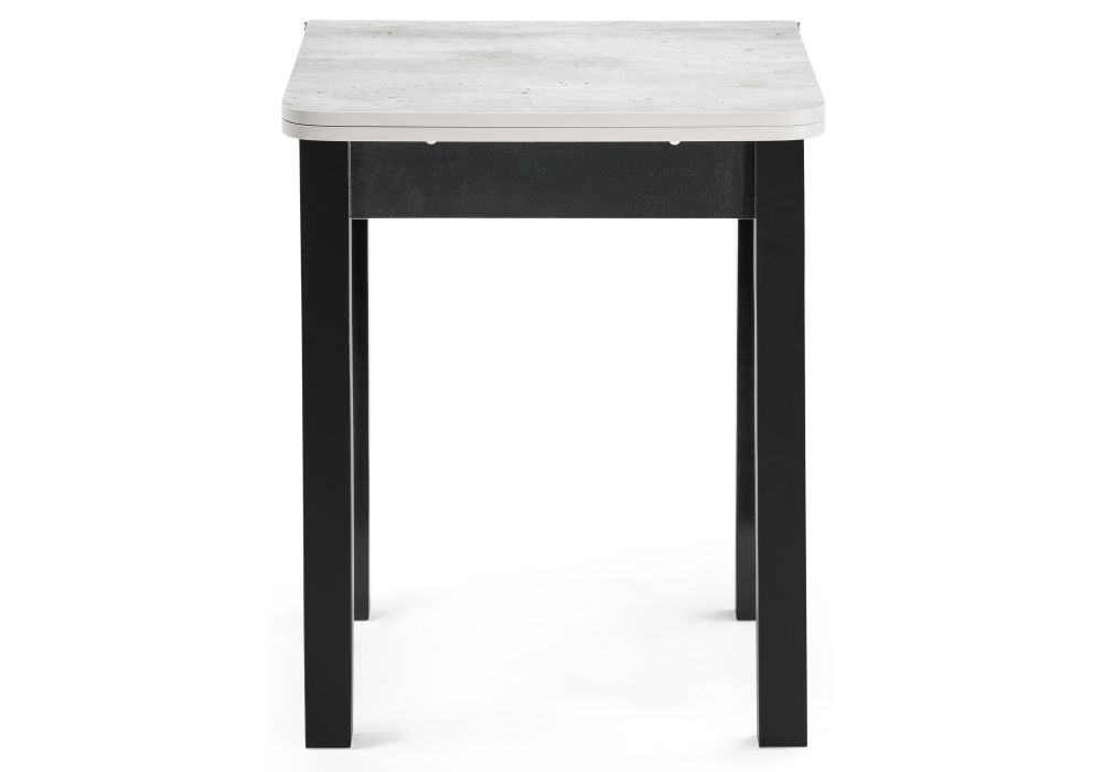 Стол Энлей 60(120)х60х74 метрополитан грей / черный