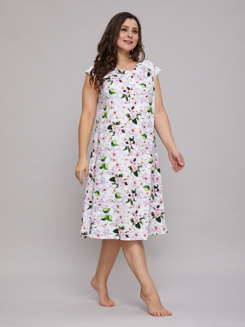 Ночная сорочка С-007/яблоневый