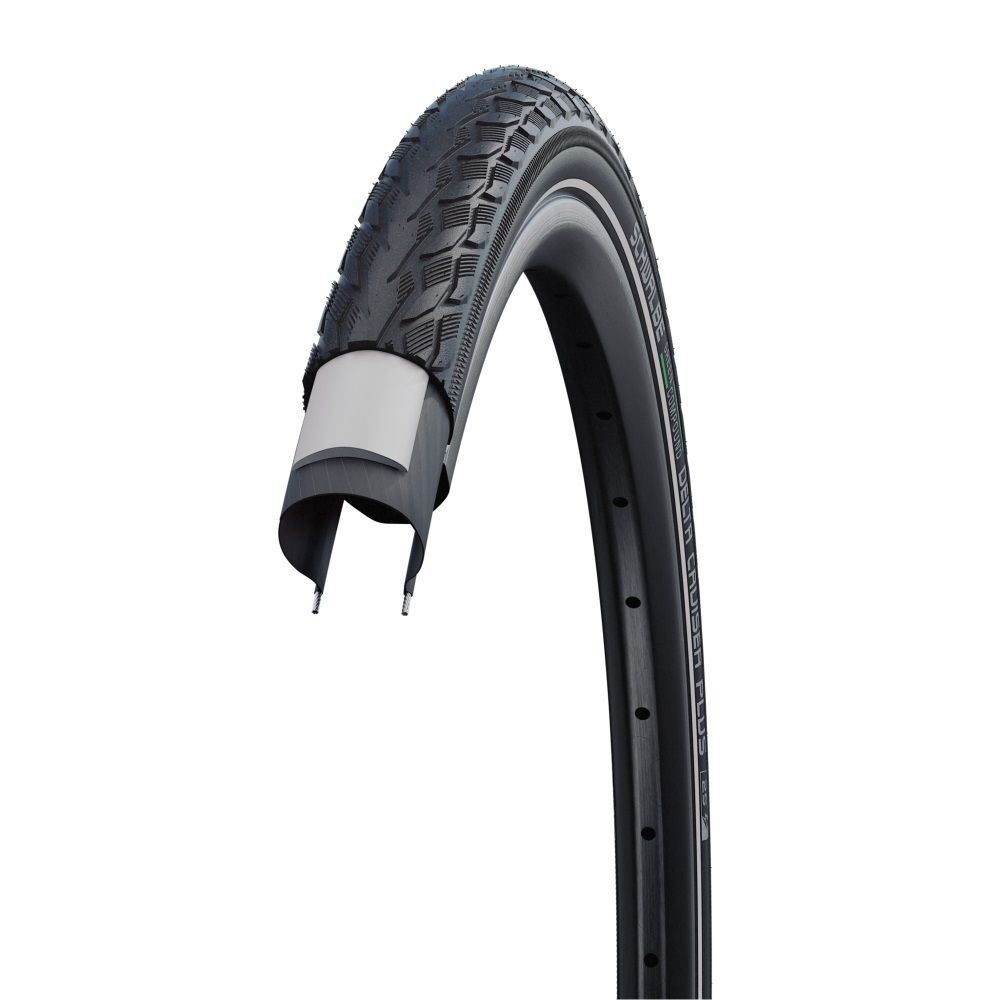 Велопокрышка Schwalbe DELTA CRUISER PLUS, 28x1.50 700x38C, (40-622), Reflex, E-25, Active Line, 50EP