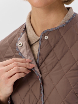 Куртка-жакет стеганая шанель на кнопках