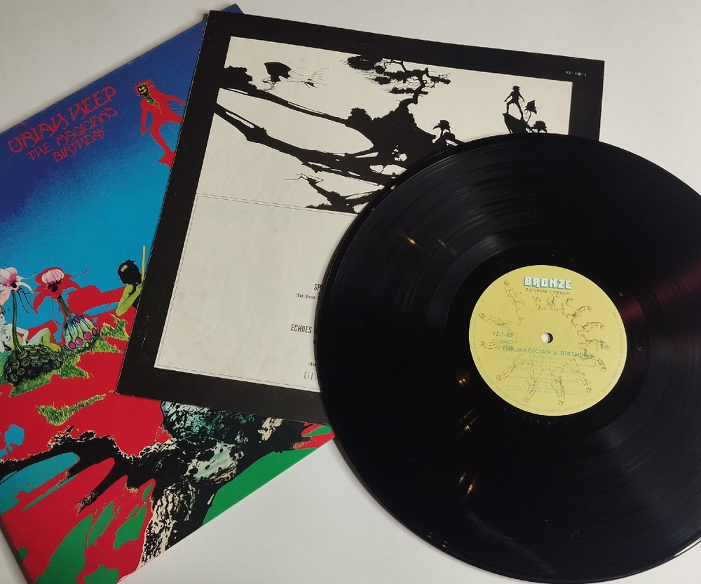 Винтажная виниловая пластинка LP Uriah Heep The Magician Birthday (Japan 1972) (No Obi) (1 Press) Sweet Lorraine