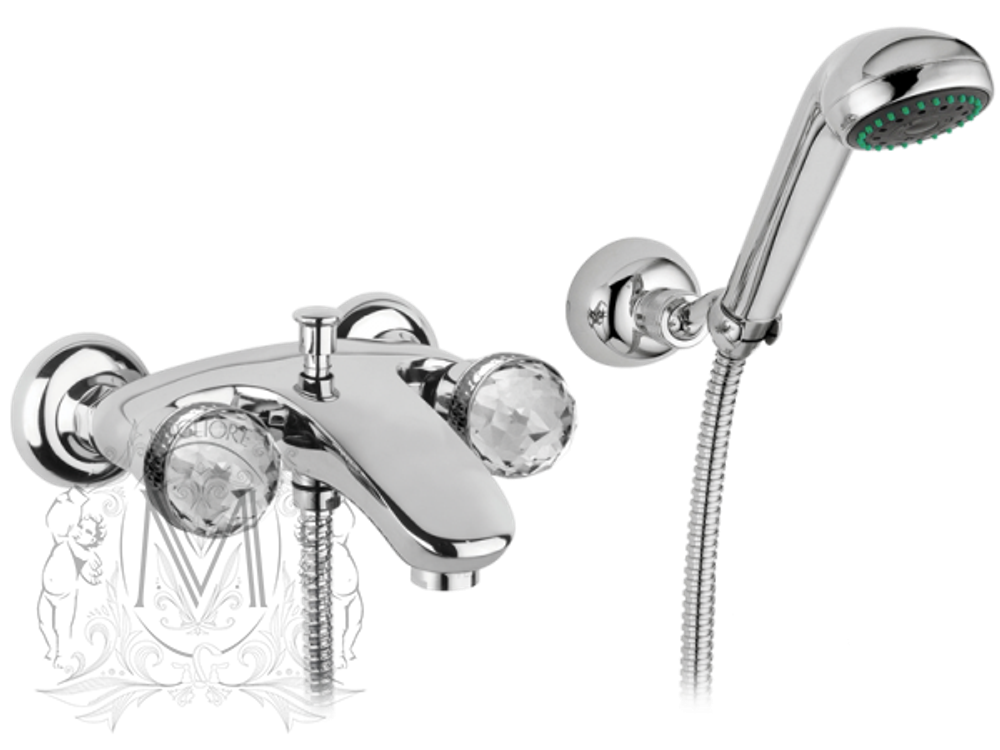 Смеситель для ванны/душа Migliore Axo Swarovski 602F