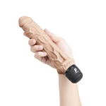 Телесный вибратор-реалистик 8 Girthy Realistic Vibrator - 24,5 см. (Цвет: телесный)