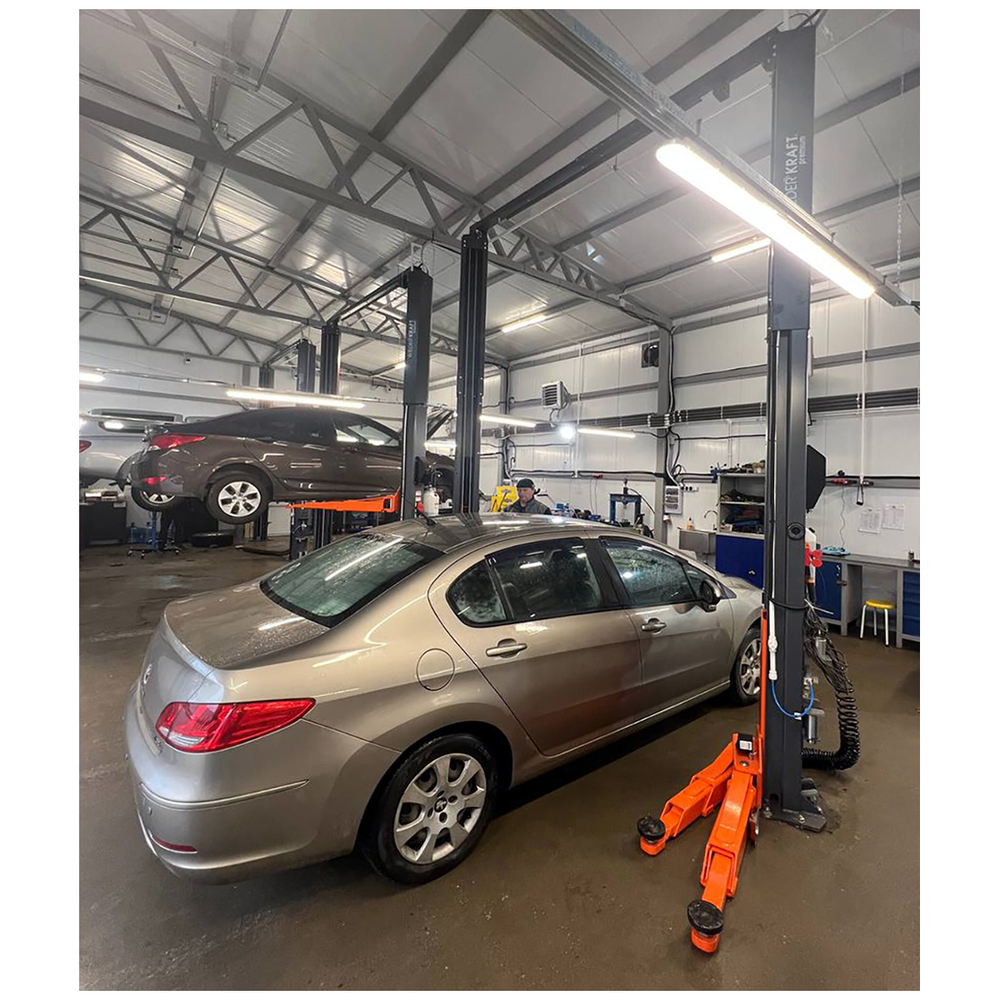 WDK-524N Подъемник двухстоечный с нижней синхронизацией 5 тонн, одност. разбл., 380В