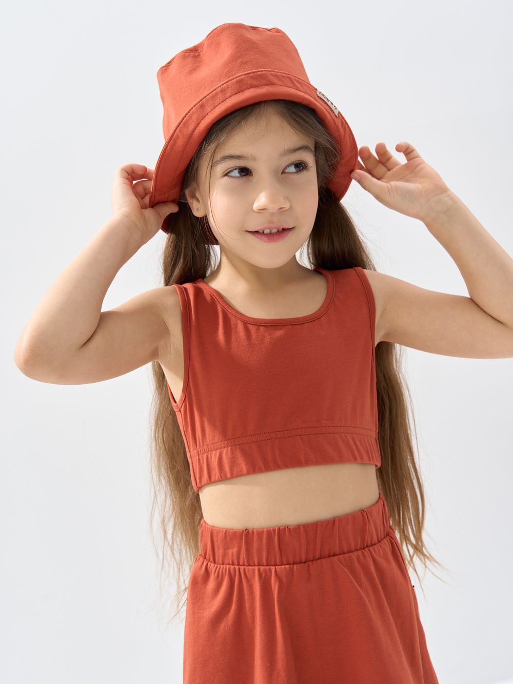 Топ укороченный "Терракот"