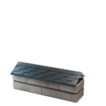 Парапет полимеркомпозитный Everest 130*510 (0,5 кирпич) серый