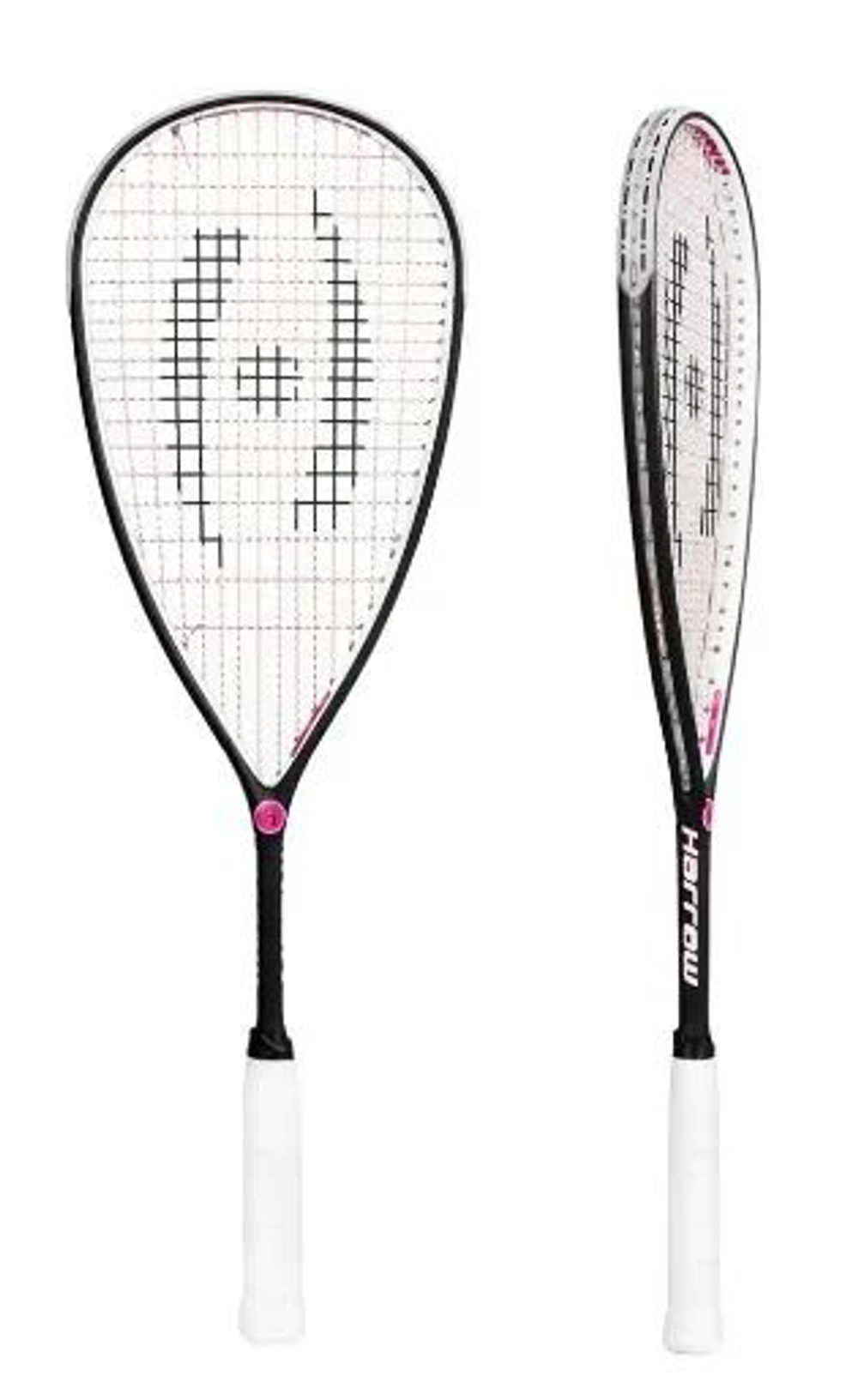 Harrow Meta 115 NEW, Squash Racket, Navy/White/Pink