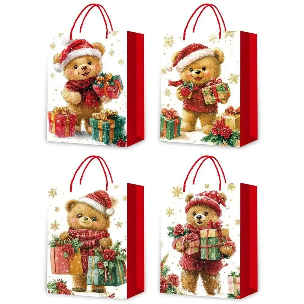 Пакет подарочный «Honey Bear» 26*32*10 см, микс