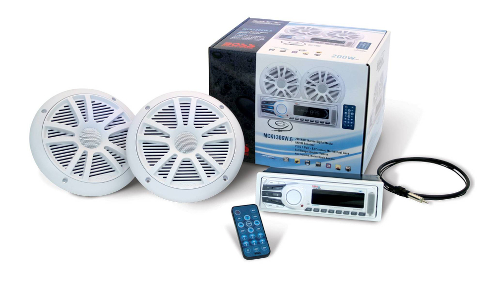 Морская аудиосистема Boss Audio MCK1306W.6, 180 Вт