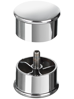 Душевое ограждение RIVER DON LIGHT 80/15 МТ Душевое ограждение без поддона 80х80х176 10000002917 Четверть круга Универсальная  Хром матовый