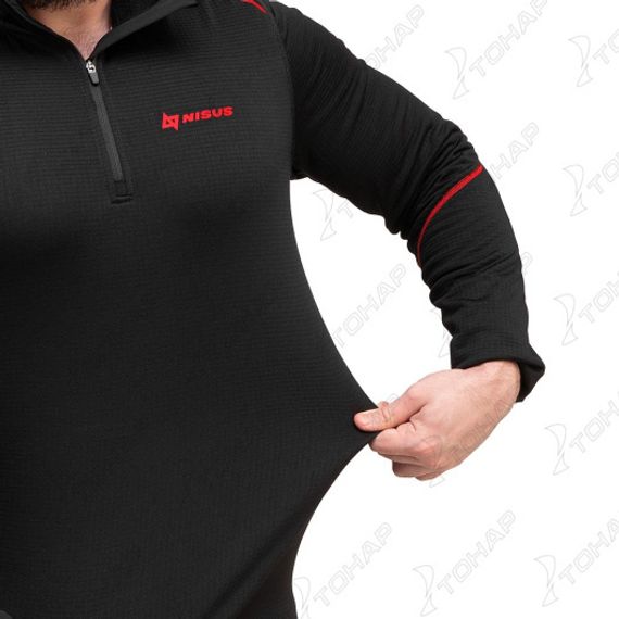 Комплект термобелья мужской Combat цв.черный р.XL (54-56) (N-6404-XL) NISUS