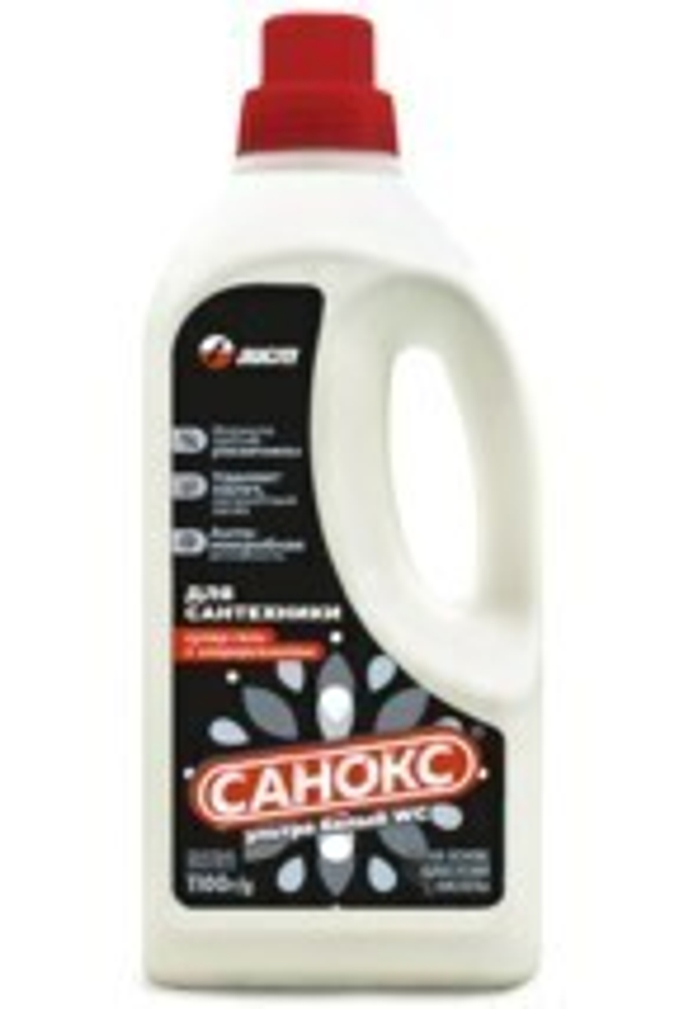 Средство для сантехники Санокс Ультра Белый WC гель 1,1 л.